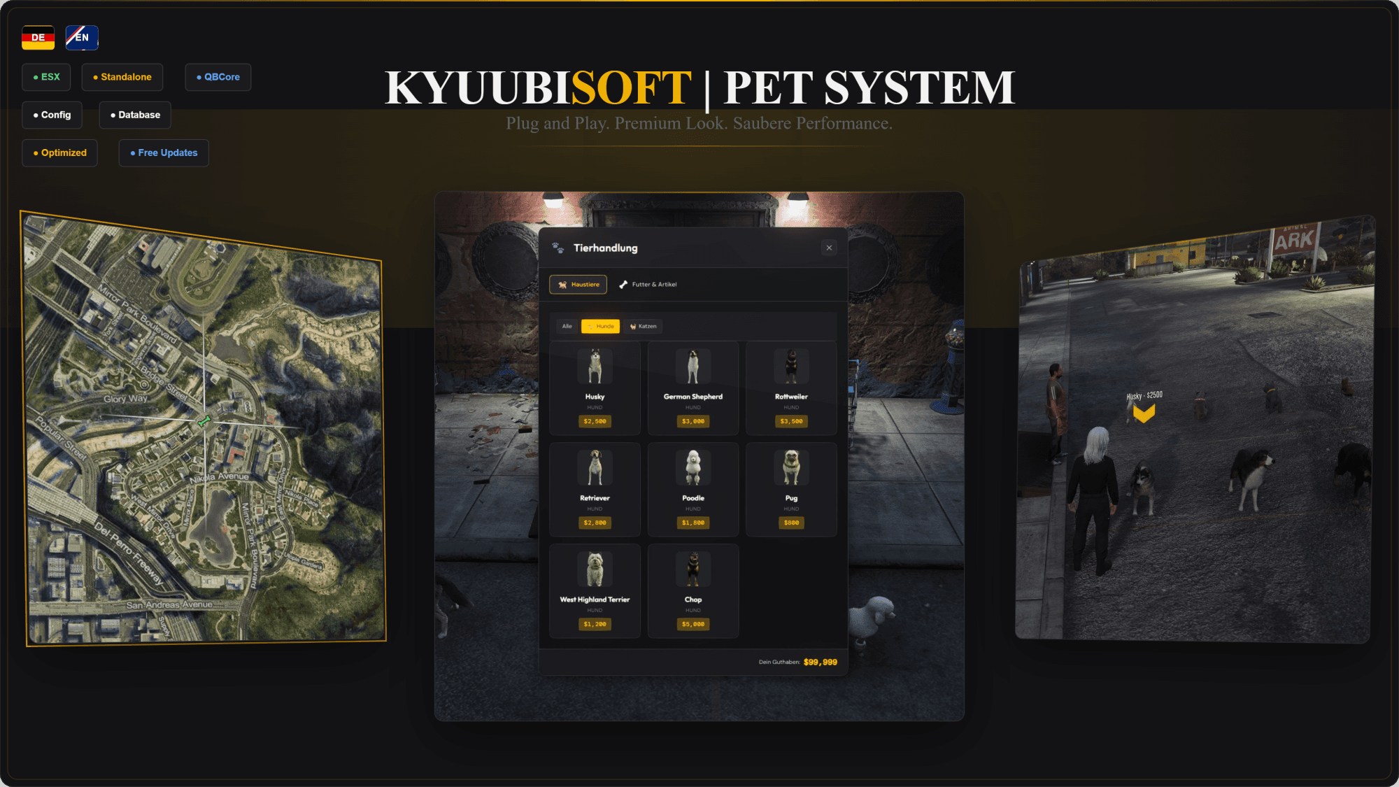 Pet System | Dogs, Cats, Birds & More